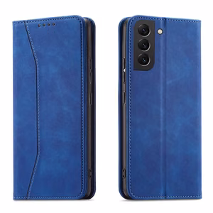 Magnet Fancy Case для Samsung Galaxy S23+ флип-чехол кошелёк подставка синий