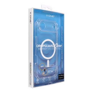 X-ONE Endura Clear Case (MagSafe compatible) for Apple iPhone 17 Air transparent