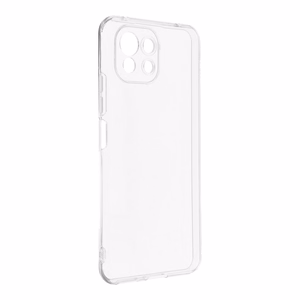 Viedtālruņa apvalks 2 mm, caurspīdīgs XIAOMI Mi 11 Lite 5G / Mi 11 Lite LTE (4G) un Mi 11 Lite NE (kameras aizsardzība)