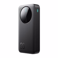 Portatīvais lādētājs Joyroom JR-PBF14 2.4A LED 20000mAh (melns)