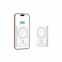 Tech-Protect PB33 LifeMag MagSafe 5000mAh Portatīvais lādētājs (m) - sudraba