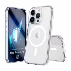 3mk Armor MagCase Viedtālruņa apvalks iPhone 16 Pro - skaidrs