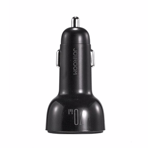 Joyroom automašīnas lādētājs 70W ar 3 pieslēgvietām: USB, 2 x USB-C melns (JR-CL26)