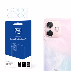 3mk objektīva aizsardzība hibrīdstikls kameras objektīvam Oppo A5 Pro 5G