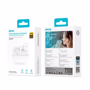 BWOO Bluetooth austiņas BW39 TWS for running balts