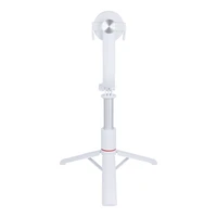 Selfie statīvs (m) ar bezvadu tālvadību tripodu saderīgs ar MagSafe SSTR-C09 - balts