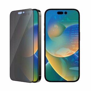 PanzerGlass Ultra-Wide Fit Aizsargstikls Antibakteriāls Privātums ar Pozicionētāju viedtālrunim iPhone 14 Pro