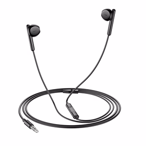 HOCO vadu austiņas Jack 3,5 mm ar mikrofonu M93 melnas