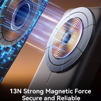 Portatīvais lādētājs Joyroom "JR-PBM02 3in1" melns 10000mAh (Bezvadu uzlāde 15W)