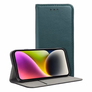 Phone Maciņš "Smart Magnetic" Samsung M215 M21 2020 Tumši zaļš