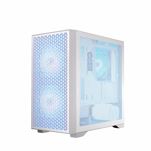 Logic Dart Pro ARGB Mini USB-C datora korpuss balts