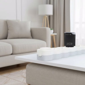 FORCELL F-ENERGY GaN III B245201(2C) īpaši plāns ceļojumu lādētājs 2 x Type C + USB A PD QC4.0 3A 45W melns