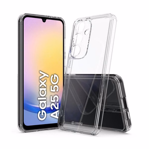 Crong Crystal Shield Cover vāciņš ierīcei Samsung Galaxy A25 5G, caurspīdīgs
