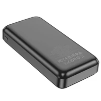 Portatīvais lādētājs (m) Hoco 20000 mAh QC PD 3A 22,5W J101A melns