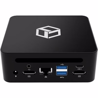 Mini PC Qoobe AP1215U i3-1215U/16GB/SSD 512GB/Win 11 Pro melns