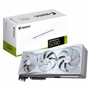 Videokarte Gigabyte AORUS GeForce RTX 5090 Stealth ICE 32GB GDDR7 DLSS4