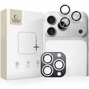 Tech-Protect Camring Fit+ kameras vāciņš, paredzēts iPhone 14 Pro / Max / 15 Pro / Max / 16 Pro / Max / 17 Pro / Max – sudraba