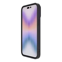 Viedtālruņa apvalks Nillkin CamShield Silky Silicone iPhone 15 Pro (klasiski melns)