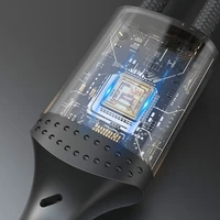 Dudao L3CL USB-C - Lightning 30W 1.2m pīts kabelis - melns