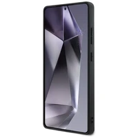 Guess ādas 4G ziedu raksta Magnētiskais viedtālruņa apvalks Samsung Galaxy S25 Ultra - rozā