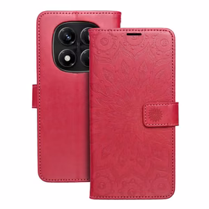 MEZZO Book apvalks viedtālrunim XIAOMI Redmi Note 14 PRO 4G - mandala magenta
