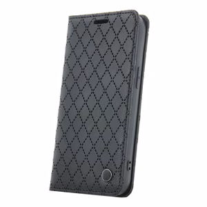 Smart Caro viedtālruņa apvalks iPhone 15 6,1" melns