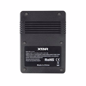 XTAR VC4 – USB akumulatoru lādētājs, 4 kanāli