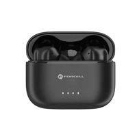 FORCELL F-AUDIO Super Clear Calls bezvadu austiņas bluetooth TWS ANC + ENC + DONGLE melnas