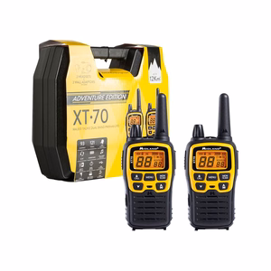 Rokas PMR radiostacijas MIDLAND XT70 koferī