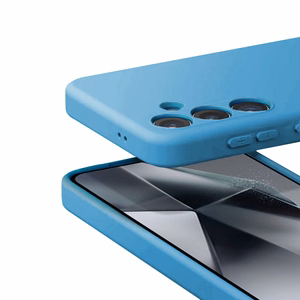 Crong Color Cover vāciņš ierīcei Samsung Galaxy S24, zils
