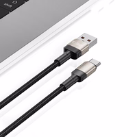 Tech-Protect UltraBoost Evo USB-C / USB-A kabelis 100W 5A 2m - titāna krāsā