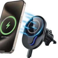 SODI C50 rotējošais ventilācijas turētājs 15W ar MagSafe C50 - melns