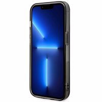 Apvalks BMW BMHMP14XHGPK iPhone 14 Pro Max 6.7" pelēks/pelēks cietais apvalks Raksts MagSafe