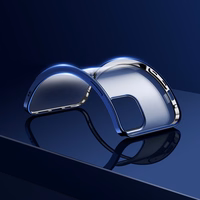 Joyroom New Beautiful Series īpaši plāns apvalks ar elektroapzeltītu rāmi iPhone 12 Pro Max melns (JR-BP796)