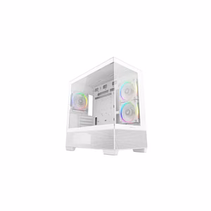 Deepcool Case CG380 3F White Micro ATX