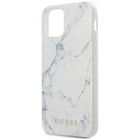 Guess Marmora viedtālruņa apvalks iPhone 12 mini 5.4" - balts