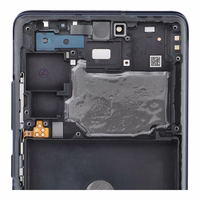 Komplekts LCD ekrāns SAMSUNG S20 FE 4G 5G GH82-24219A zils