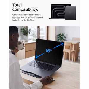 Spigen SlimFold LD201-S8 klēpjdatora statīvs, pelēks