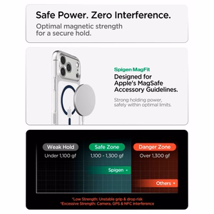 Spigen Ultra Hybrid MagSafe maciņš iPhone 18 Pro Max / 17 Pro Max, caurspīdīgs tumši zils