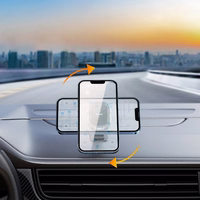 Joyroom magnētiskais tālruņa turētājs paneļa stiprinājumam pelēks (JR-ZS311)