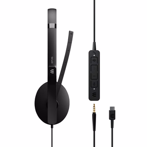 EPOS ADAPT 165T USB-C II austiņas melnas