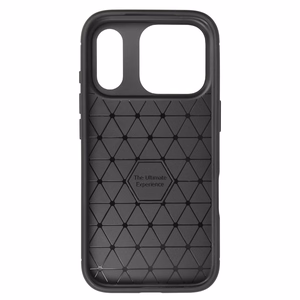 Tel Protect Carbon Elite maciņš iPhone 17 Pro melns