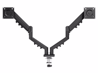 Tracer Double Armflex Monitor Mount, melns