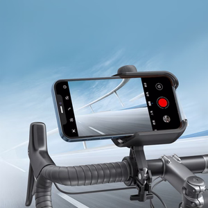 Joyroom JR-ZS431 tālruņa turētājs velosipēdam, motociklam, skrejritenim - melns