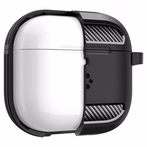 Spigen Rugged Armor viedtālruņa apvalks AirPods 4 - melna