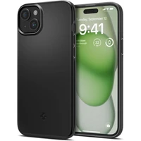 Spigen Thin Fit viedtālruņa apvalks iPhone 15 Plus - melns
