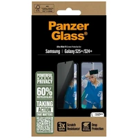 PanzerGlass Aizsargstikls ar privātuma funkciju (Ultra-Wide Fit) priekš Samsung Galaxy S25+