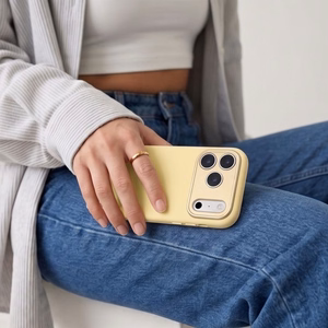 Tech-Protect Uniq MagSafe CC maciņš iPhone 18 Pro / 17 Pro, dzeltens