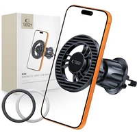 Tech-Protect N56 Magnetic MagSafe auto gaisa atveru turetajs - Melns