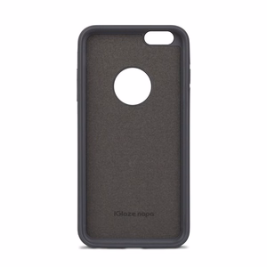Moshi iGlaze Napa hibrīda vāciņš ar vegāniskās ādas aizmuguri iPhone 6s Plus / 6 Plus, “Midnight Blue” krāsā